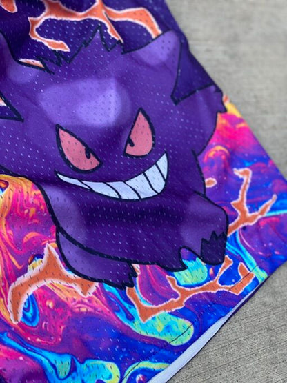 Gengar Pokemon Ghost Shorts