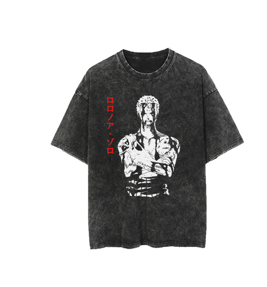 ZORO "NOTHING HAPPENED" VINTAGE OVERSIZE TEE